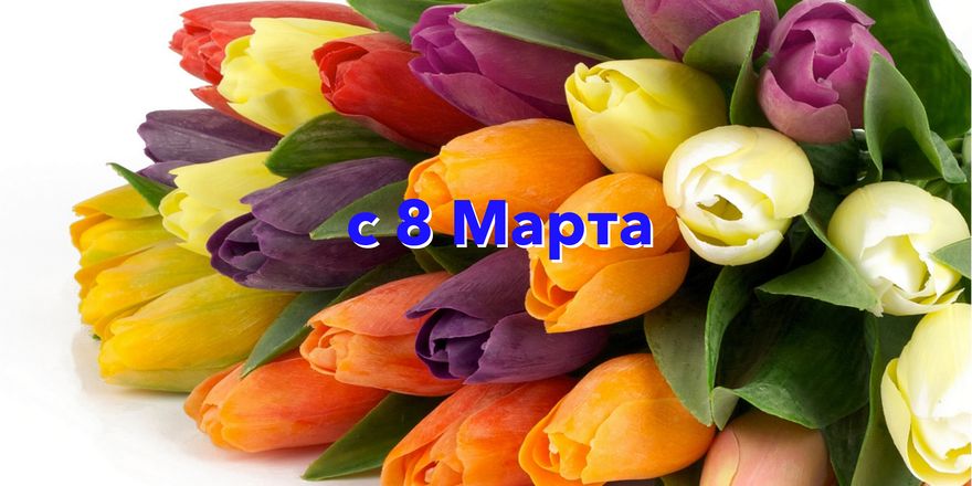 Поздравляем с 8 Марта